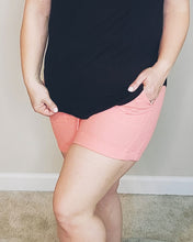 Load image into Gallery viewer, Joanie High- Rise Linen Shorts
